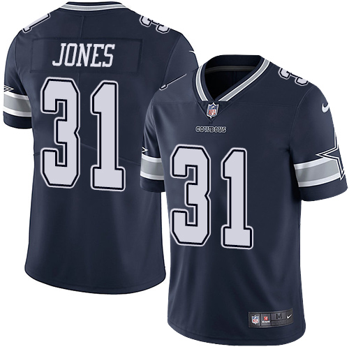 2019 men Dallas Cowboys #31 Jones blue Nike Vapor Untouchable Limited NFL Jersey style 2->dallas cowboys->NFL Jersey